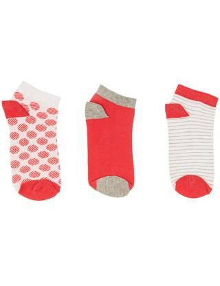 Cadence Kadın 3-lü Patik Çorap
